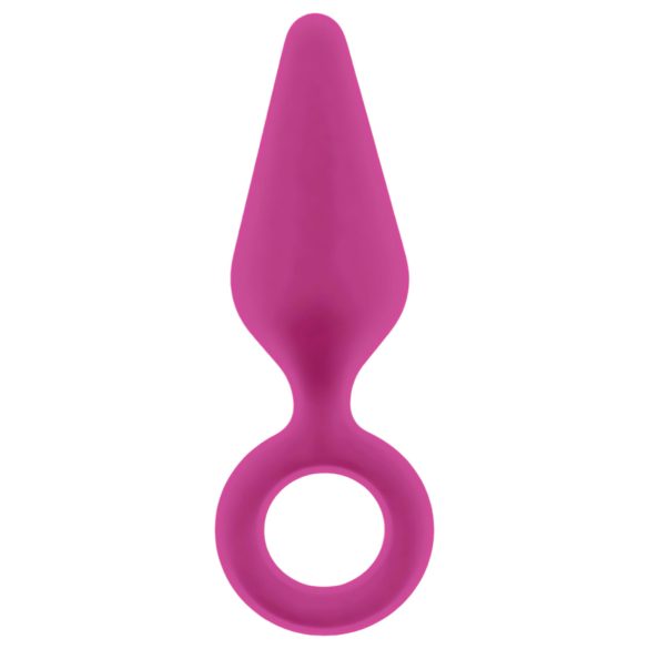 Flirts Pull Plug - mazs anālais plug (rozā)