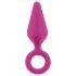Flirts Pull Plug - mazs anālais plug (rozā)