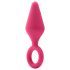 Flirts Pull Plug - mazs anālais plug (rozā)