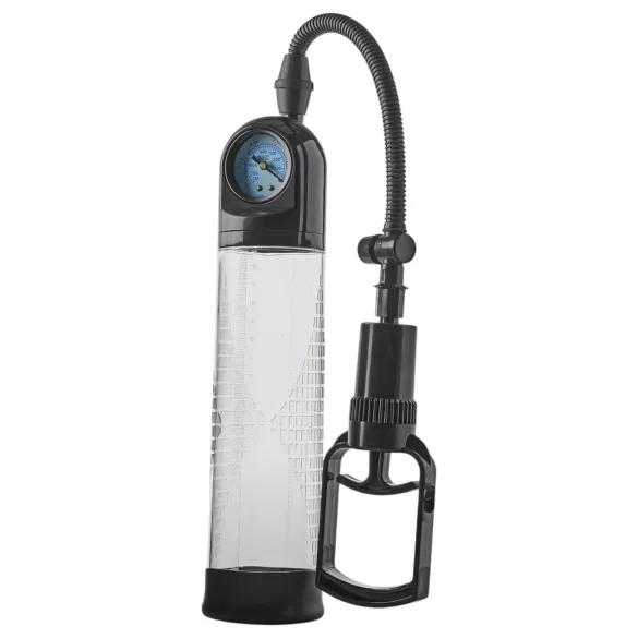 Ramrod Deluxe - vīriešu vakuuma pumpis ar spiediena mērītāju