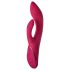 Mirdzošais Julia Duo - uzlādes klitora vibrators (sarkans)