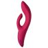 Mirdzošais Julia Duo - uzlādes klitora vibrators (sarkans)