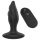 / Tumšās Kvēles Angelina - anālais vibrators (melns)
