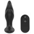 / Tumšās Kvēles Angelina - anālais vibrators (melns)