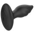 / Tumšās Kvēles Angelina - anālais vibrators (melns)