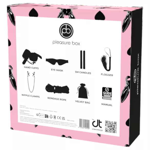 Pleasure Box Let's Go Kink - BDSM sasiešanas komplekts 6 daļas