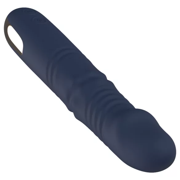 Goddess - bīdāms rotējošs lodīšu vibrators (tumši zils)