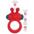 Dreamtoys Love Signal - vibrējošs dzimumlocekļa gredzens (sarkans)