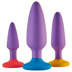   Dreamtoys Love Signal - anālo aizbāžņu komplekts (violets)