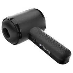   Titanz Thrusting Blow Gun - automātiska masturbators (melns)