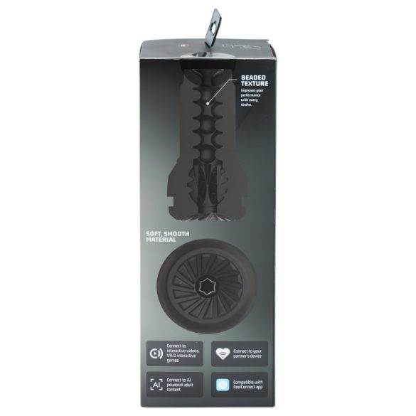 Kiiroo PowerBlow + Feel vīriešu masturbators kabatas izmērs melns