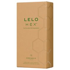   LELO Hex Organic - prezervatīvi 12 gab organiskie ultra plānie