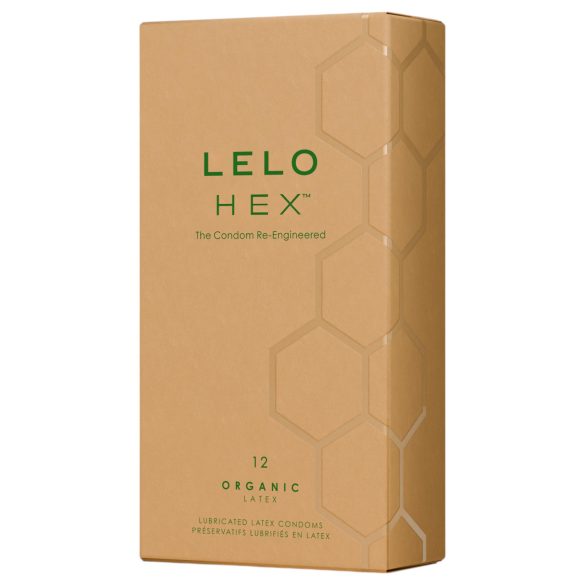 LELO Hex Organic - luksusa prezervatīvi (12 gab.)