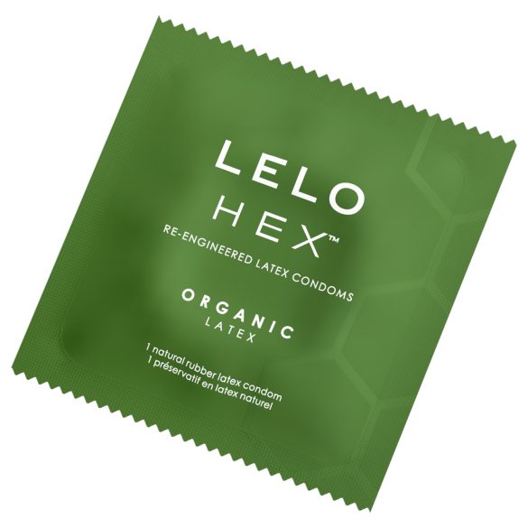 LELO Hex Organic - spēka prezervatīvi (12 gab)