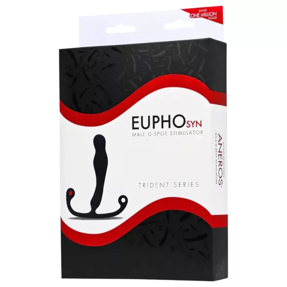 Aneros - Eupho Syn Trident prostatas masāžas dildo melns