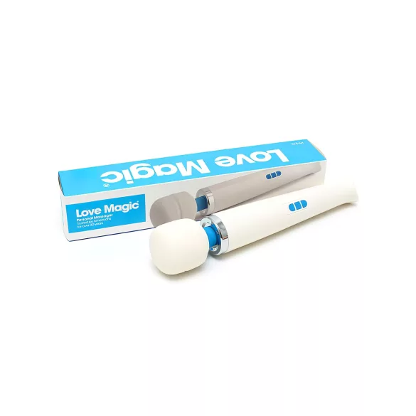 Love Magic Wand - bezvadu masāžas vibrators balts