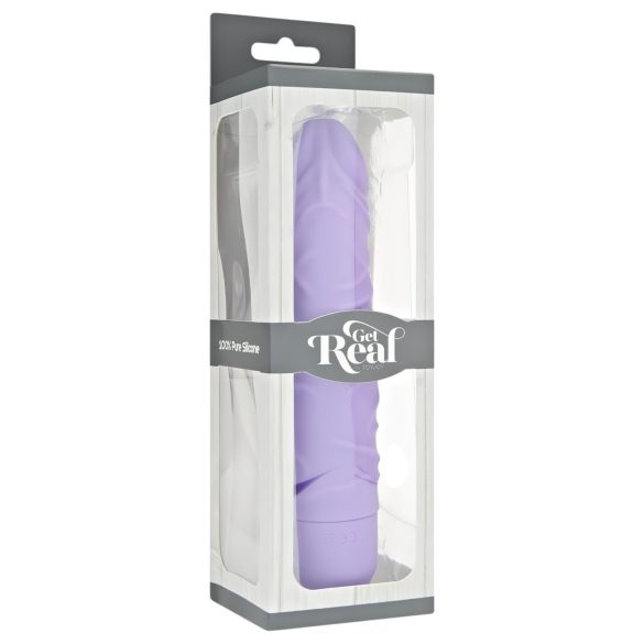 Classic Get Real - reālistisks silikona vibrators (violets)