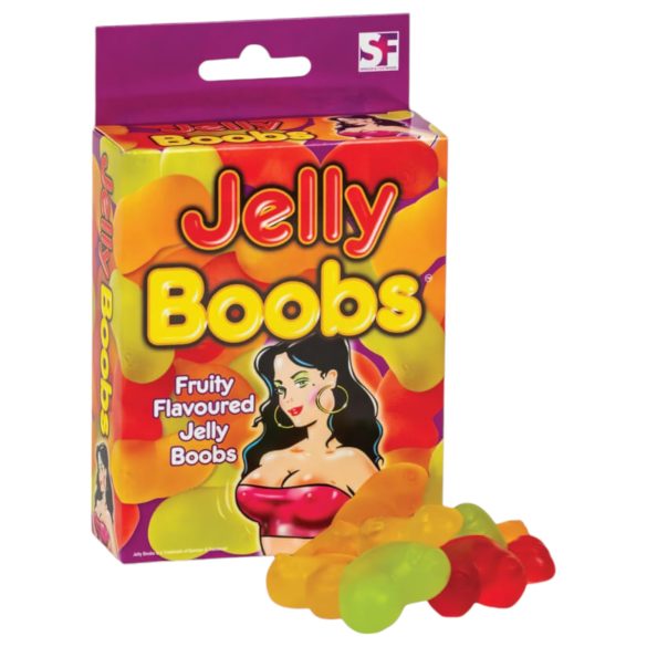 Jelly Krūtis - augļu garšas želejas konfektes (120g)