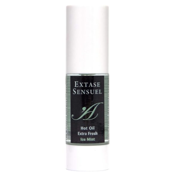 Extāze Sensuel piparmētru masāžas eļļa - atsvaidzinoša un sildoša (30ml)