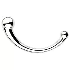 NJOY Pure Wand - anālais āķa dildo (sudraba)