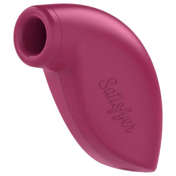 Satisfyer Vienreizējā Bauda - gaisa viļņu klitora stimulators (sarkans)