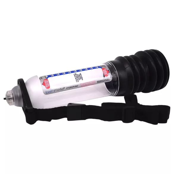 Bathmate dušas siksna - pumpja turētāja mērjosta (melna)