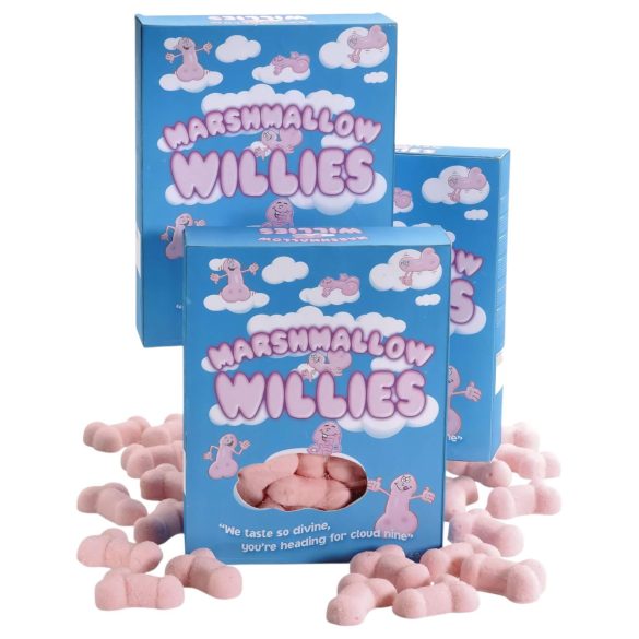 Marshmallow - rozā zefīra figūras (140g)