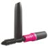 Screaming Skropstu Tuša Vibrators (melna-rozā)
