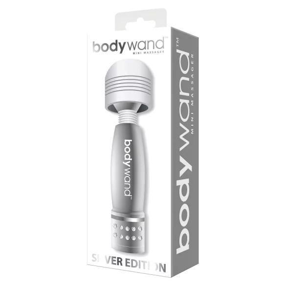 Bodywand - mini masāžas vibrators sudraba krāsā