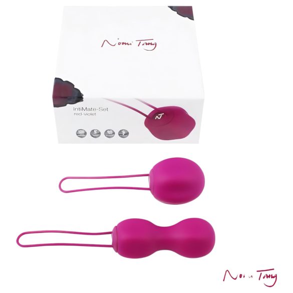 Nomi Tang Intimate - 2 daļīga ģeišu bumbiņu komplekts (violets)