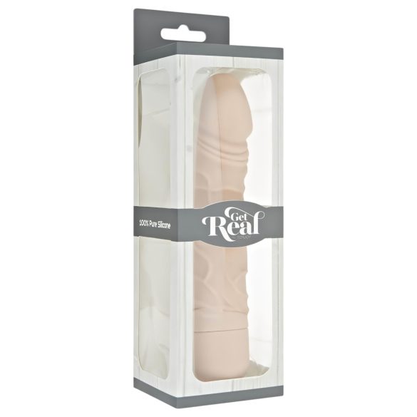 Klasiskais Get Real - reālistisks silikona vibrators (dabīgs)