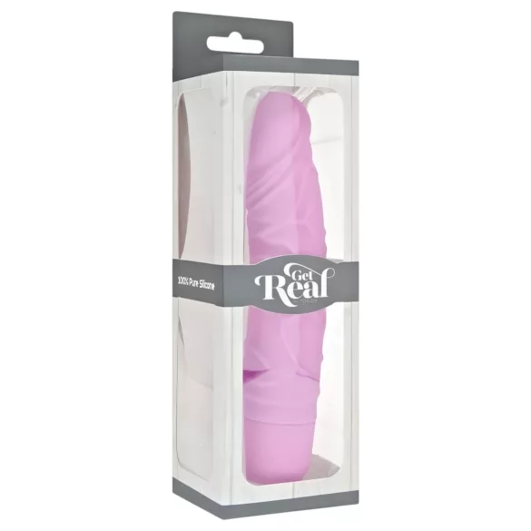 Classic Get Real - reālistisks vibrators silikonā rozā