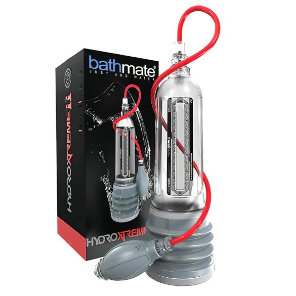 BathMate Xtreme Hydromax 11 - hidrosūkņu komplekts (caurspīdīgs)