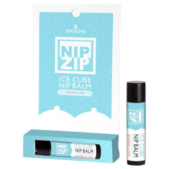 Sensuva Nip Clip - atsvaidzinošs zemeņu-mētru gels krūtsgaliem (4 g)