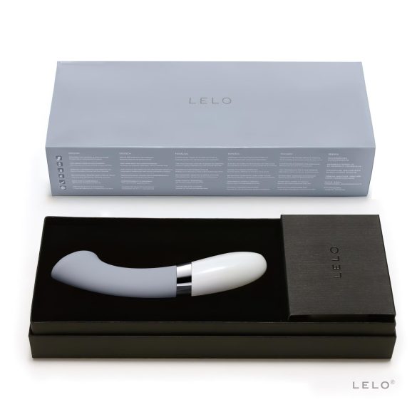 LELO Gigi 2 - silikona G-punkta vibrators (zils)