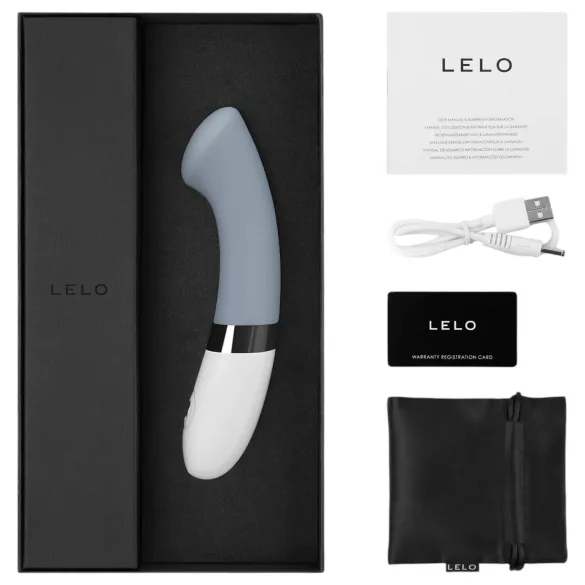 LELO Gigi 2 - G-punkta vibrators silikona pelēks
