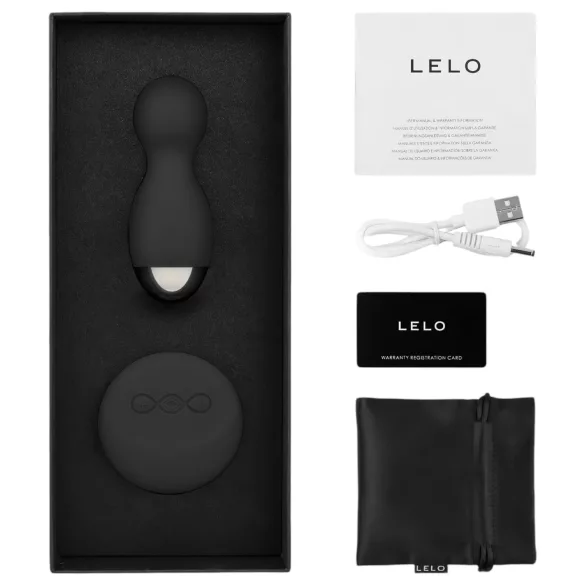 LELO Hula - rotējoša vibrācijas ola (melna)