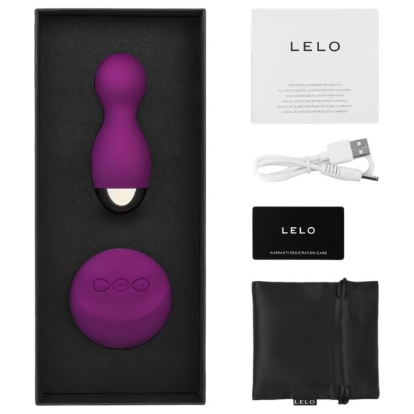 LELO Hula - rotējošs vibrējošs olas forma massāžieris violets