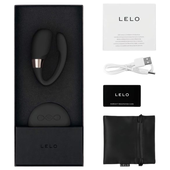 LELO Tiani 3 - pāra vibrators silikona melns