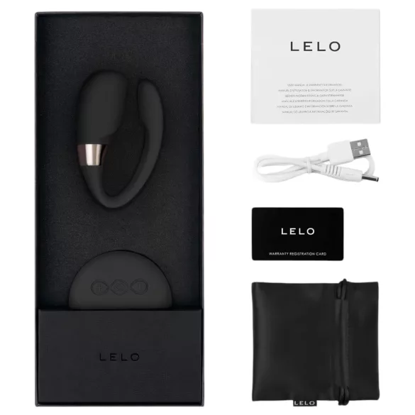 LELO Tiani 3 - pāra vibrators silikona melns