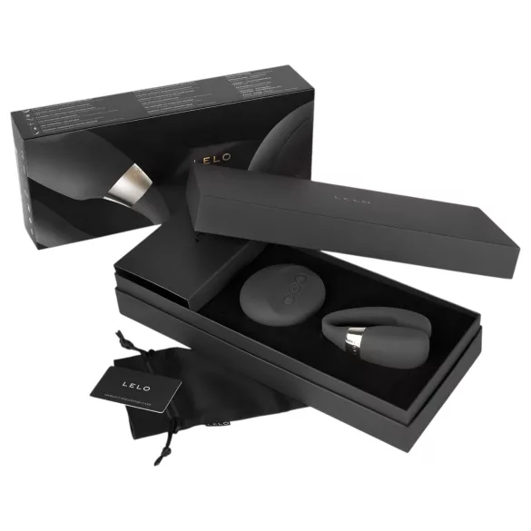 LELO Tiani 3 - pāra vibrators silikona melns