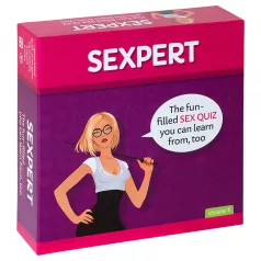   tease & please - Sexpert - izklaidējoša seksa viktorīnas galda spēle (angļu valodā)