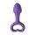 LOVELIFE BY OHMYBOD - EXPLORE - silikona anālais dildo (violets)