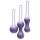 Je Joue Ami - 3 gabalu geišu bumbiņu komplekts (violets)