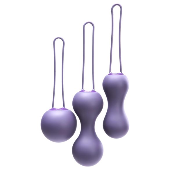 Je Joue Ami - 3 gabalu geišu bumbiņu komplekts (violets)