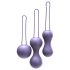 Je Joue Ami - 3 gabalu geišu bumbiņu komplekts (violets)