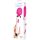 Bodywand Aqua Wand - ūdensdrošs masāžas vibrators (balts-rozā)