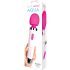 Bodywand Aqua Wand - ūdensdrošs masāžas vibrators (balts-rozā)