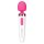 Bodywand Aqua Mini - masāžas vibrators (balts-rozā)