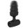Mīlestības Plug - mini anālās vibrators (melns)